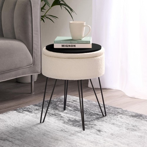 Foot stool storage - seat, chair