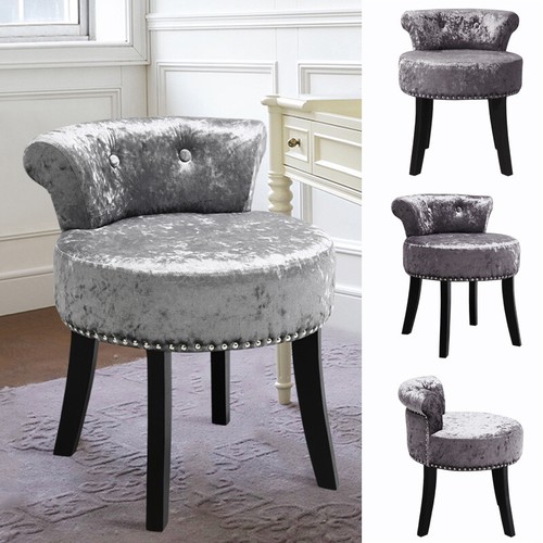 Low back vanity stool - low,