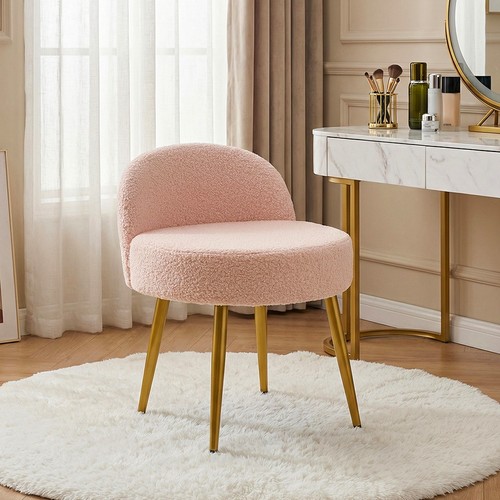 Dressing table chair golden - chair,