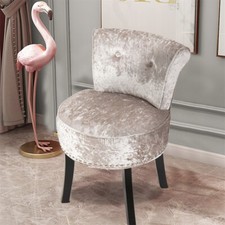 FATIVO Velvet Vanity Stool