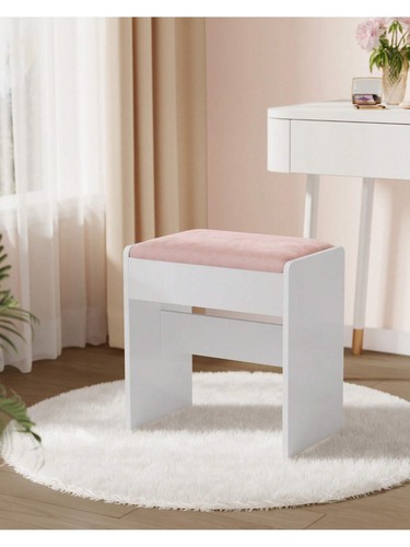 Velvet dressing table stool - dressing,